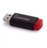 USB Flash SmartBuy Click 16GB (черный-красный)