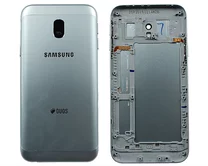 Задняя крышка Samsung J330F J3 (2017) синяя 1кл