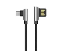 Кабель Hoco U42 microUSB - USB черный, 1,2м