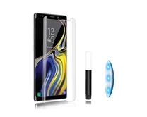 Защ. стекло Samsung Note 9 3D Full прозрачное с клеем и UV лампой