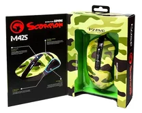 Игровая мышь MARVO Scorpion M425, проводная, милитари, 1.5м