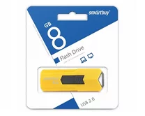 USB Flash SmartBuy STREAM 8GB желтый