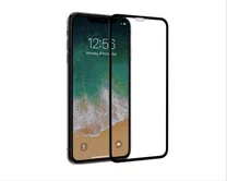 Защитное стекло iPhone XS Max/11 Pro Max 3D (тех упак) черное