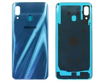 Задняя крышка Samsung A205F A20/A305F A30 синяя 1кл