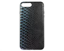 Чехол iPhone 7/8 Plus Leather Reptile (синий)