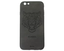 Чехол iPhone 6/6S KSTATI Тиснение (рык тигра)