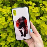 Чехол iPhone X/XS KSTATI Glass Wild Art