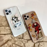 Чехол iPhone 11 KSTATI Autumn Girl  в ассортименте