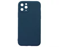 Чехол iPhone 11 Pro TPU Matte 2.0mm (синий)