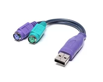 Переходник USB-A - PS/2, 115мм