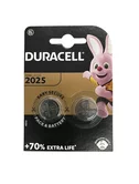 Элемент литиевый Duracell CR2025 2-BL (1упак)