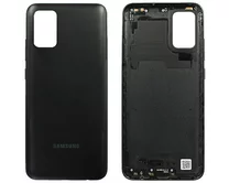 Задняя крышка Samsung A025F A02S черная 1кл