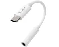 Переходник Hoco LS30 Type-C Digital 3.5 jack Audio белый