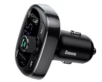 FM Modulator Baseus T-typed S-09 Bluetooth MP3 черный