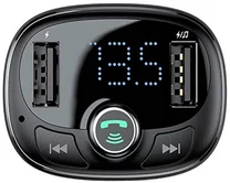 FM Modulator Baseus T-typed S-09 Bluetooth MP3 черный