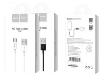 Кабель Hoco X23 Type-C - USB черный, 1м