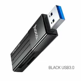 CardReader Hoco HB20 Mindful 2-in-1 USB3.0 (черный)