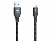 Кабель Remax RC-152m microUSB - USB черный