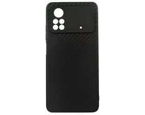 Чехол Poco X4 Pro Carbon (черный)