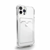 Чехол iPhone 12 Pro Max TPU CardHolder (прозрачный)