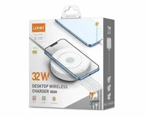 СЗУ-3USB+Type-C Ldnio AW003 32W Wireless, QC3.0+PD 20W