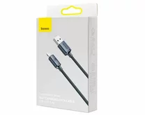 Кабель Baseus Crystal Shine Series For Lightning - USB синий, 1,2м