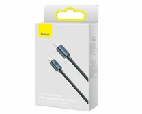 Кабель Baseus Crystal Shine Series Cable Type-C - Lightning PD 20W синий, 1,2м