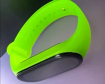 Ремешок Xiaomi Mi Band 7 Fluorescent Camouflage ориг зеленый