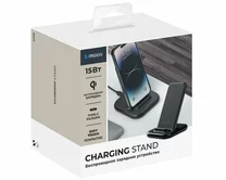 Зарядная станция Deppa QI Fast Charge 15W, черная