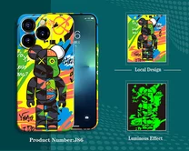 Чехол iPhone 13 LUXO Kaws (J86)