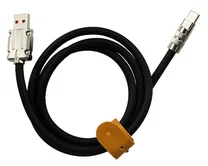 Кабель Type-C - USB 120Вт черный, 1м