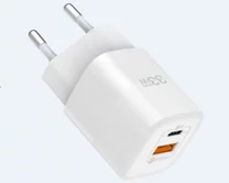 СЗУ-1USB + 1USB-C Wiwu RY-U33, 33W, белый