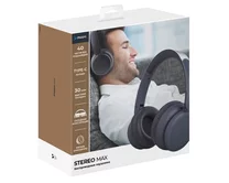 Наушники с Bluetooth Deppa Stereo Max, TWS, BT 5.3, графитовый