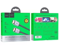 Кабель Hoco US03 HDMI HDTV 2.0 Male To Male 4K HDMI, 3м