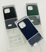 Чехол iPhone 13 Pro Max Classic Leather (черный)