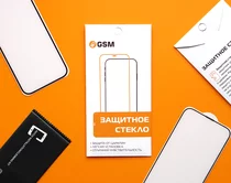 Защ. стекло GSM Base iPhone XR/11 черное