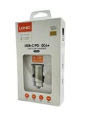 АЗУ-1USB + USB-C Ldnio C506Q + кабель type-C to type-C, золото