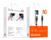 Кабель McDodo CA-0140 140W Type-C - Type-C + MagSafe3 черный, 2м