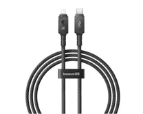 Кабель Baseus Unbreakable Series Fast Data Cable Type-C - Lightning PD 20W черный, 1м