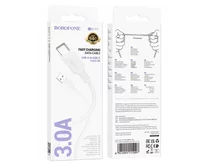 Кабель Borofone BX111 Type-C - USB белый, 1м